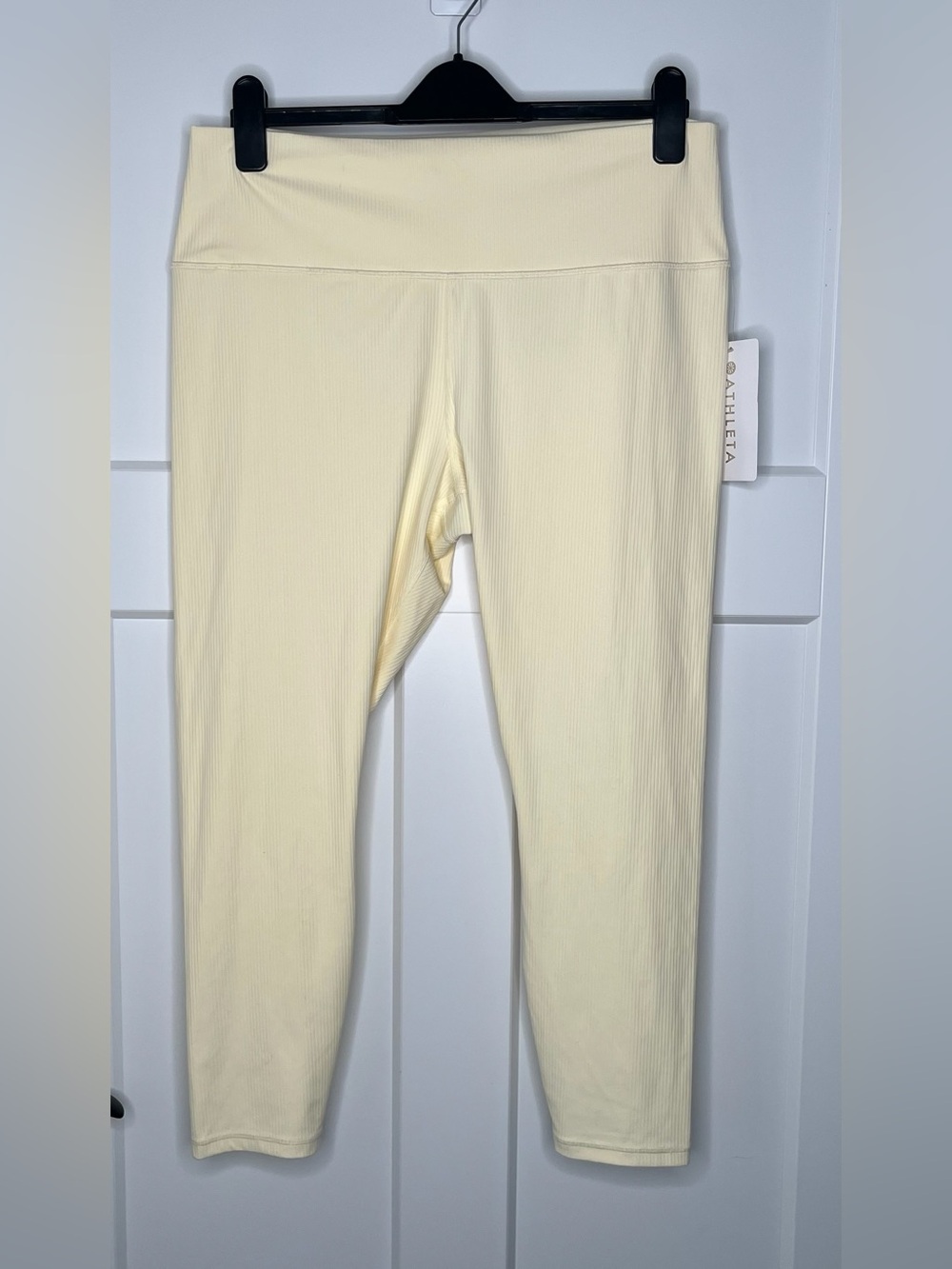 Athleta Transcend Ribbed 7/8 Tight High-Rise Leggings NWT Size XL